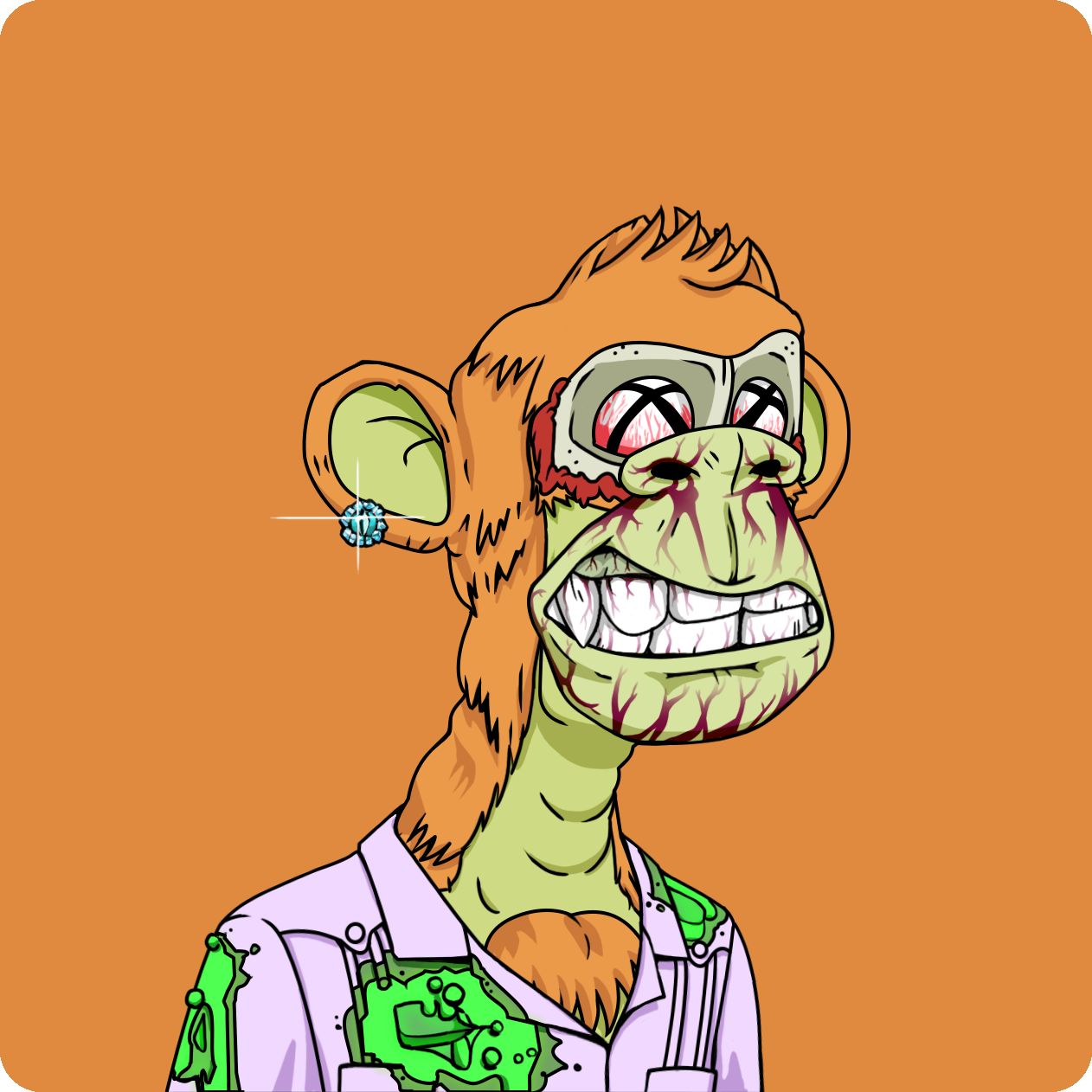 Yuga Labs - Mutant Ape Yacht Club - NFT # 5599