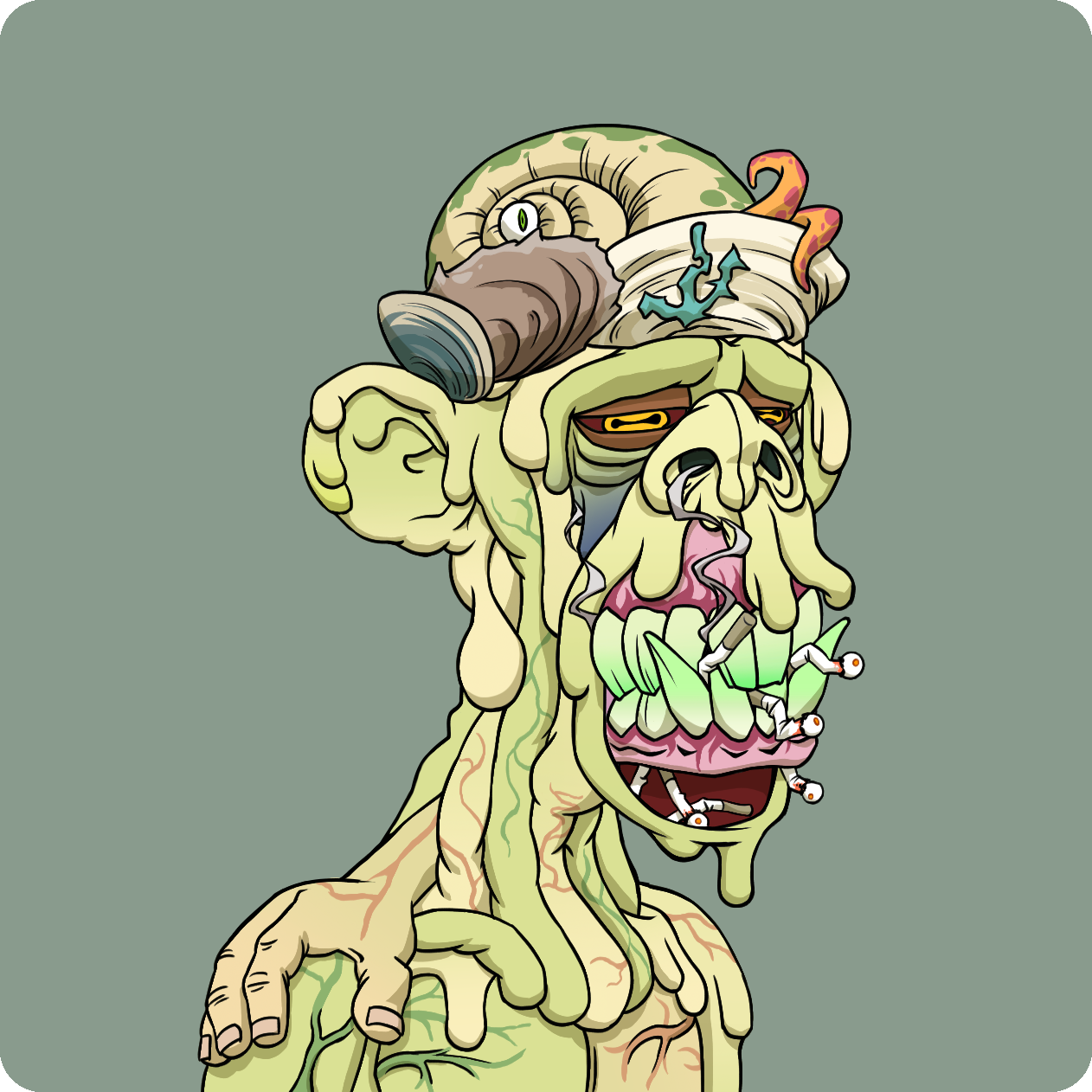 Yuga Labs - Mutant Ape Yacht Club - NFT # 8915