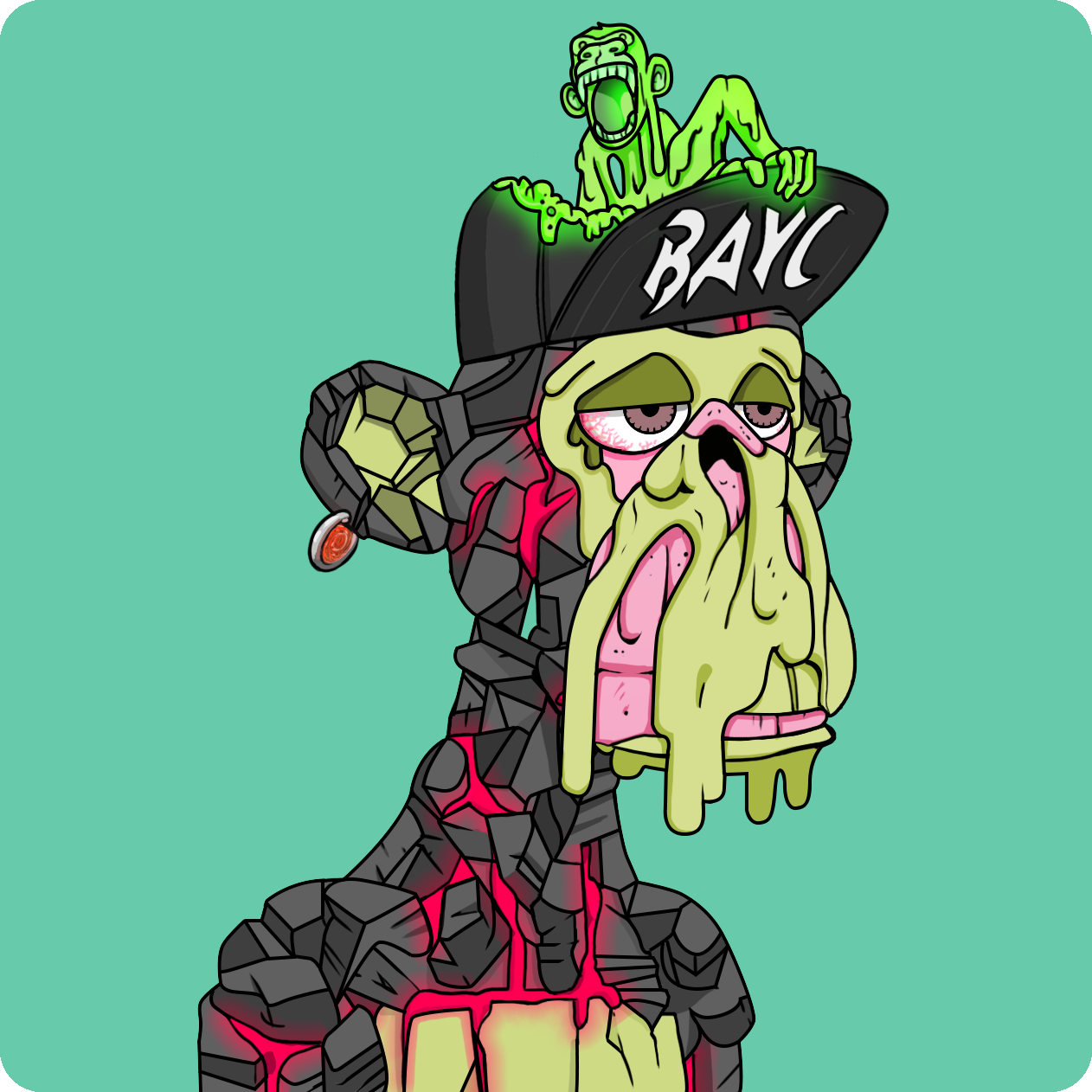 Yuga Labs - Mutant Ape Yacht Club - NFT # 8523