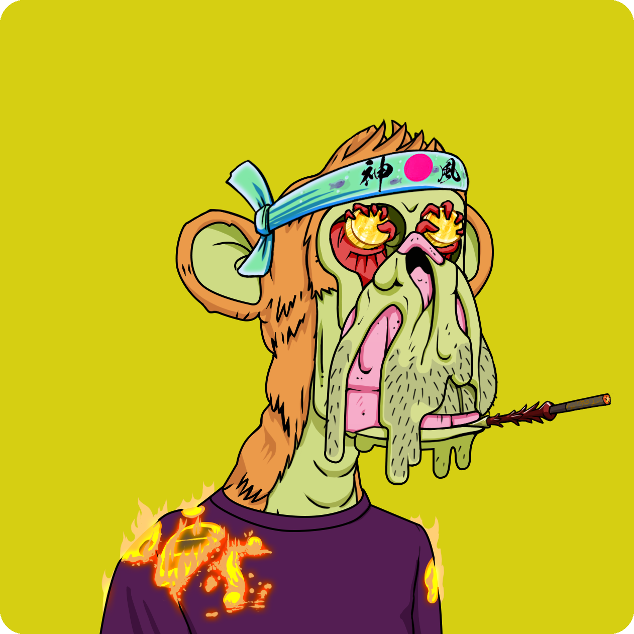 Yuga Labs - Mutant Ape Yacht Club - NFT # 5734