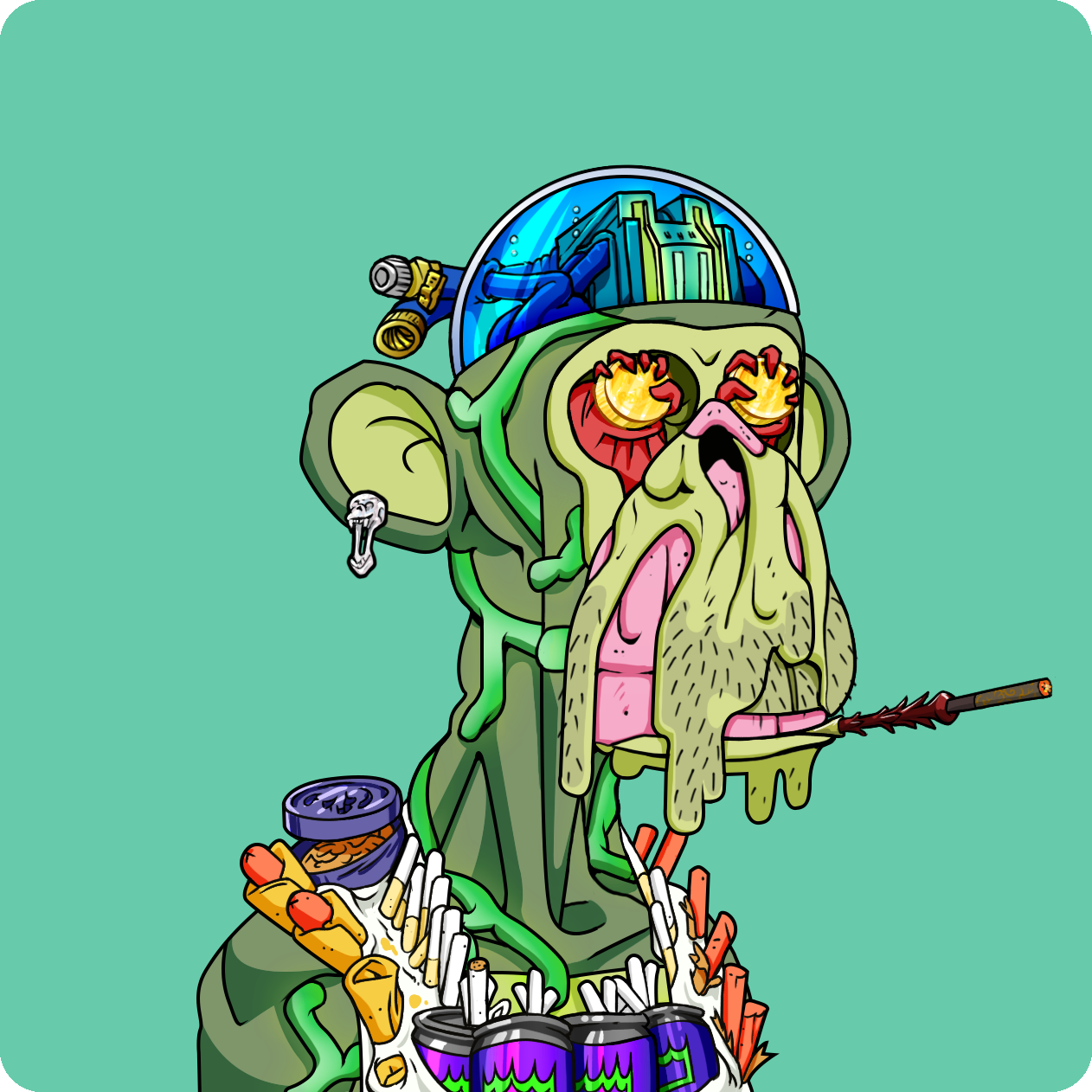 Yuga Labs - Mutant Ape Yacht Club - NFT # 23546