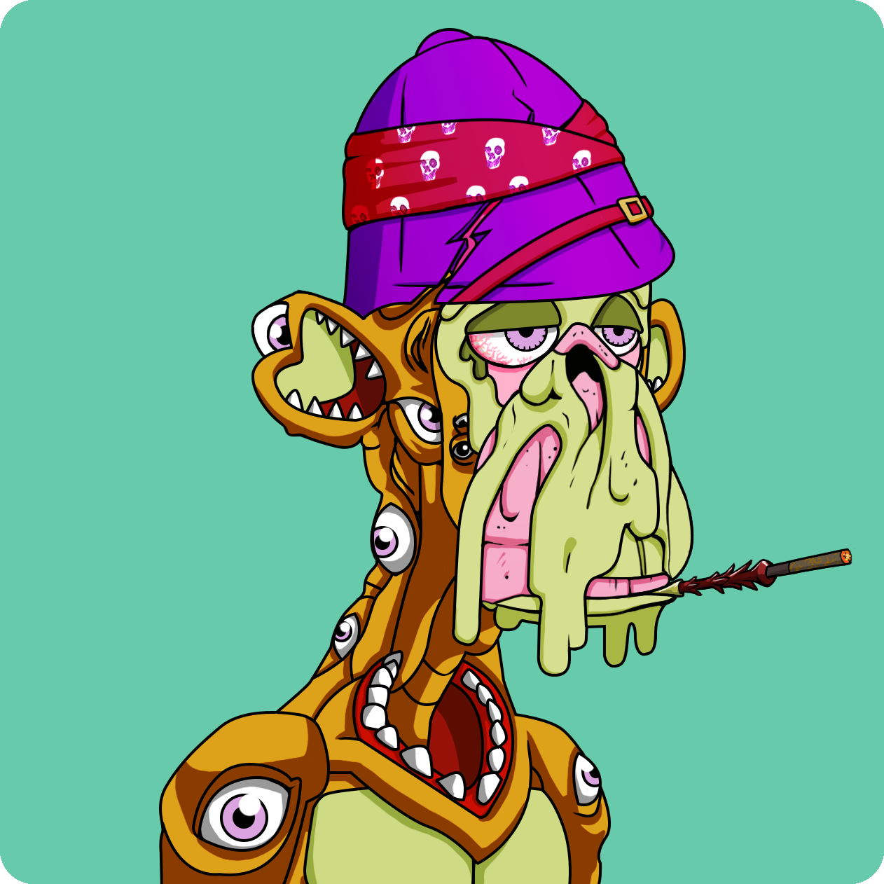 Yuga Labs - Mutant Ape Yacht Club - NFT # 15120