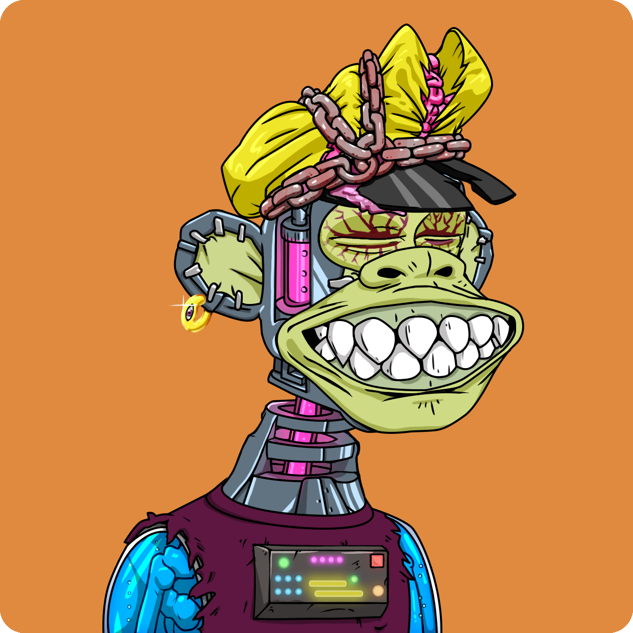 Yuga Labs - Mutant Ape Yacht Club - NFT # 17948