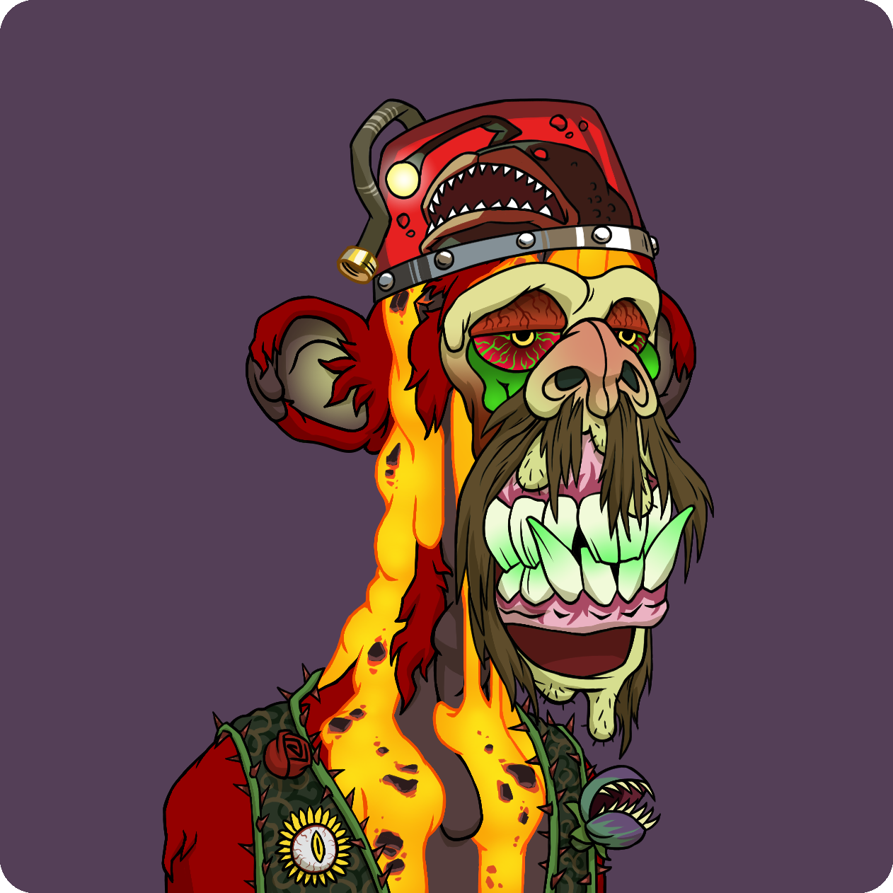 Yuga Labs - Mutant Ape Yacht Club - NFT # 1302