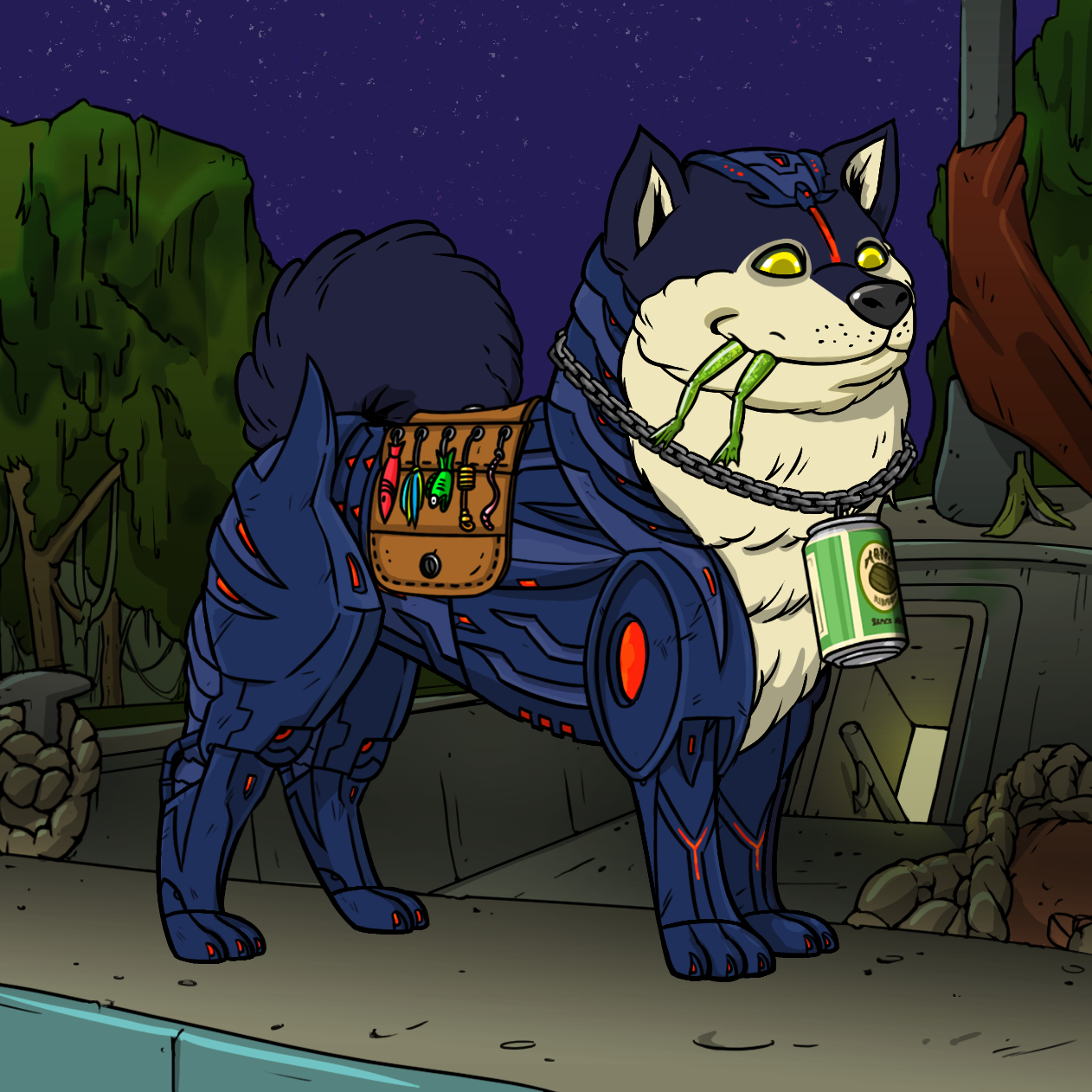 Yuga Labs - Bored Ape Kennel Club - NFT # 9185