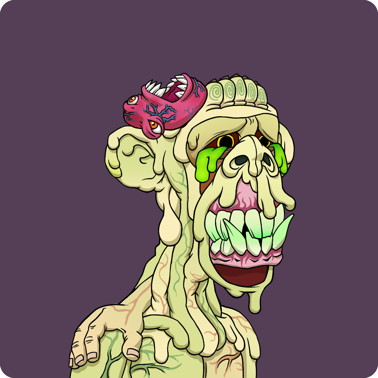 Yuga Labs - Mutant Ape Yacht Club - NFT # 9344