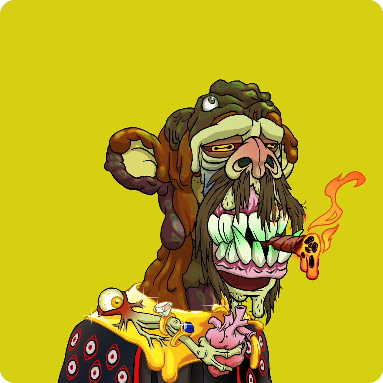 Yuga Labs - Mutant Ape Yacht Club - NFT # 2507