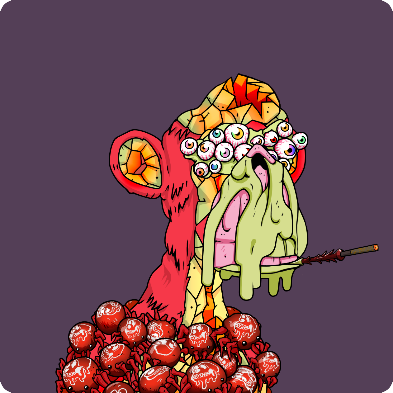 Yuga Labs - Mutant Ape Yacht Club - NFT # 21222