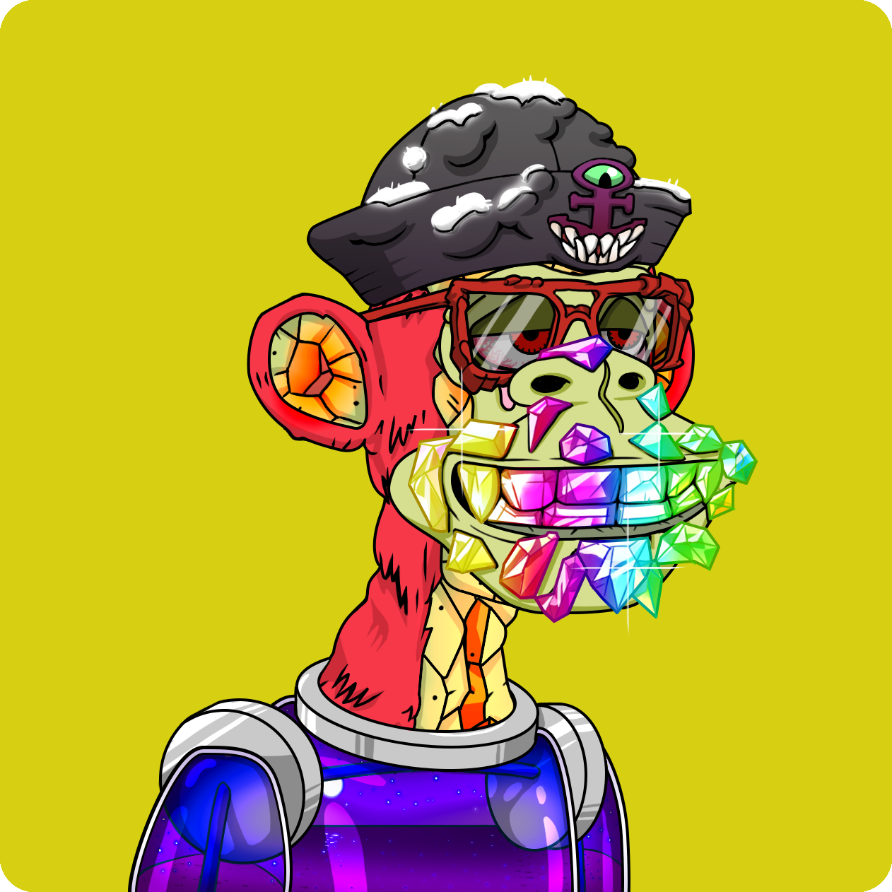 Yuga Labs - Mutant Ape Yacht Club - NFT # 16544