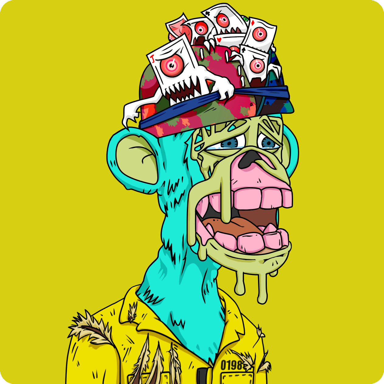 Yuga Labs - Mutant Ape Yacht Club - NFT # 21970