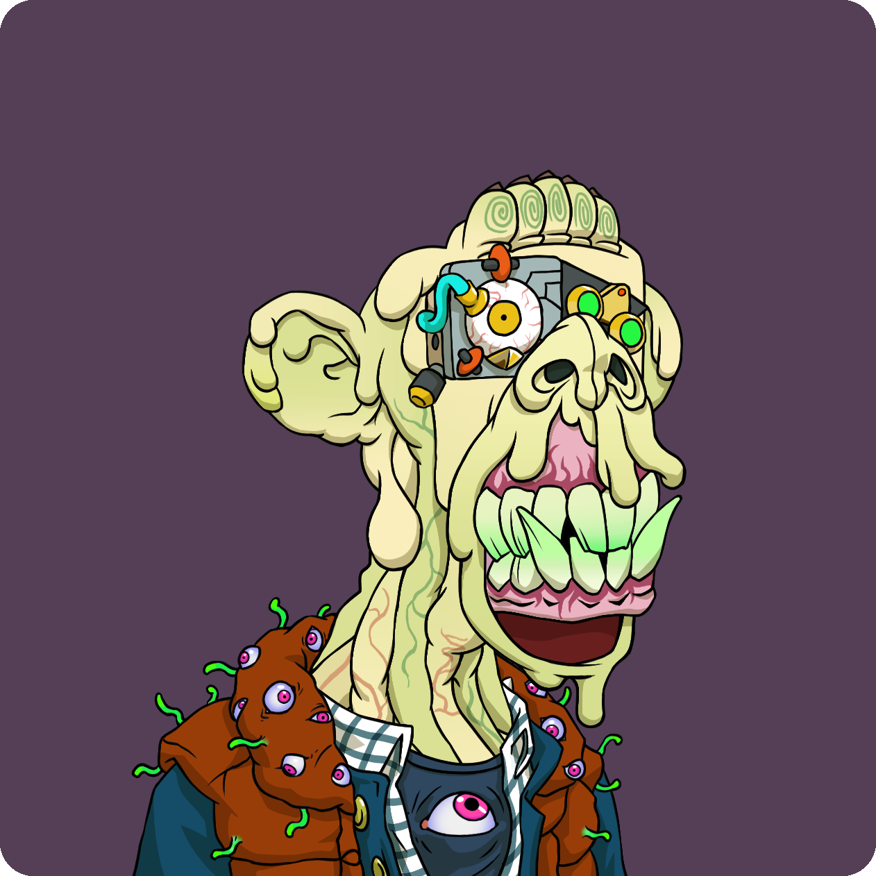 Yuga Labs - Mutant Ape Yacht Club - NFT # 17025