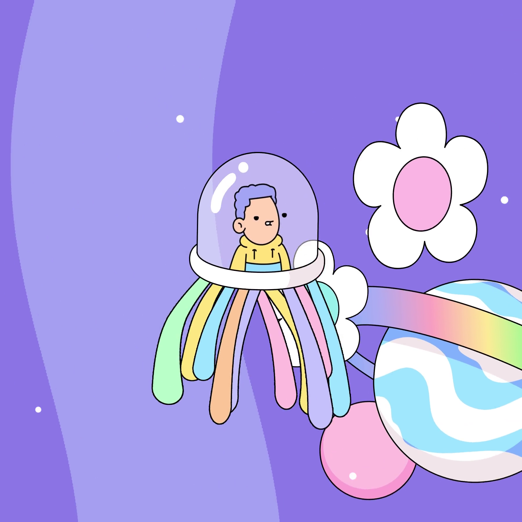 The Doodles Founders - Space Doodles - Space Doodle #11 - NFT # 11