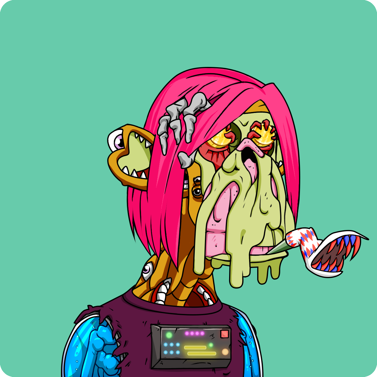 Yuga Labs - Mutant Ape Yacht Club - NFT # 1950