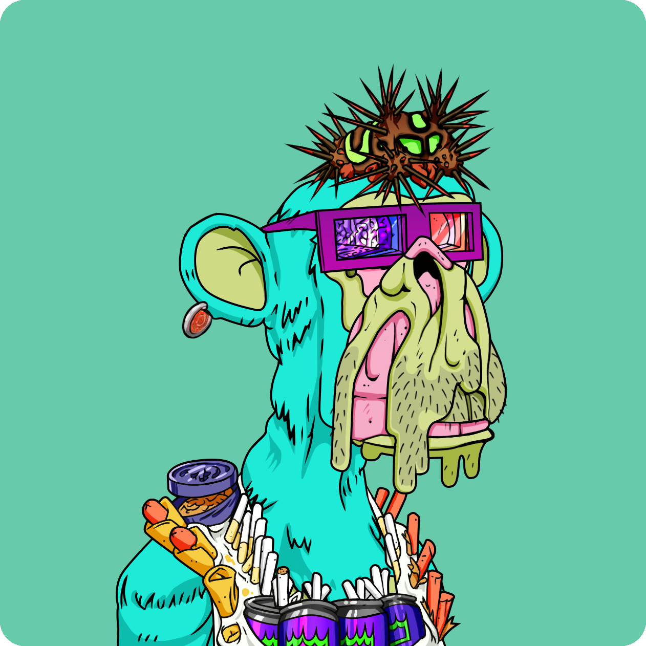 Yuga Labs - Mutant Ape Yacht Club - NFT # 16072