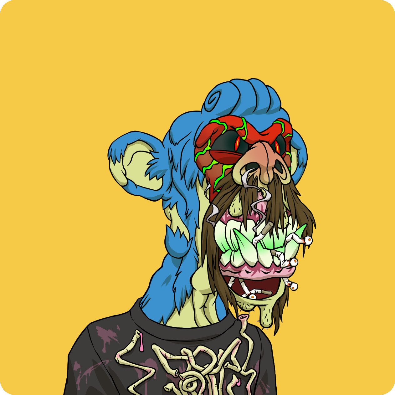 Yuga Labs - Mutant Ape Yacht Club - NFT # 25909