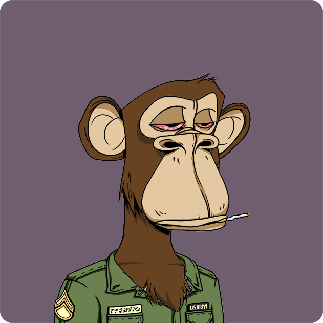 Yuga Labs - Bored Ape Yacht Club - NFT # 7607