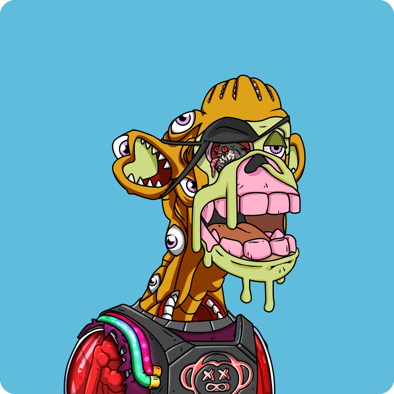 Yuga Labs - Mutant Ape Yacht Club - NFT # 16430