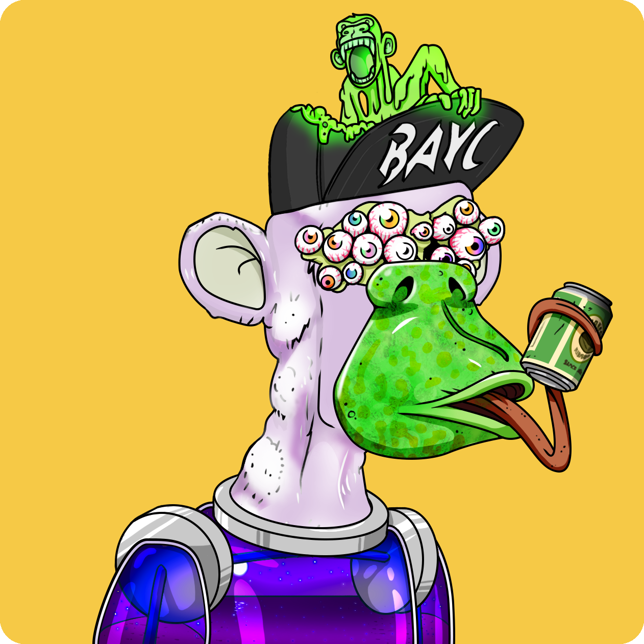 Yuga Labs - Mutant Ape Yacht Club - NFT # 2694