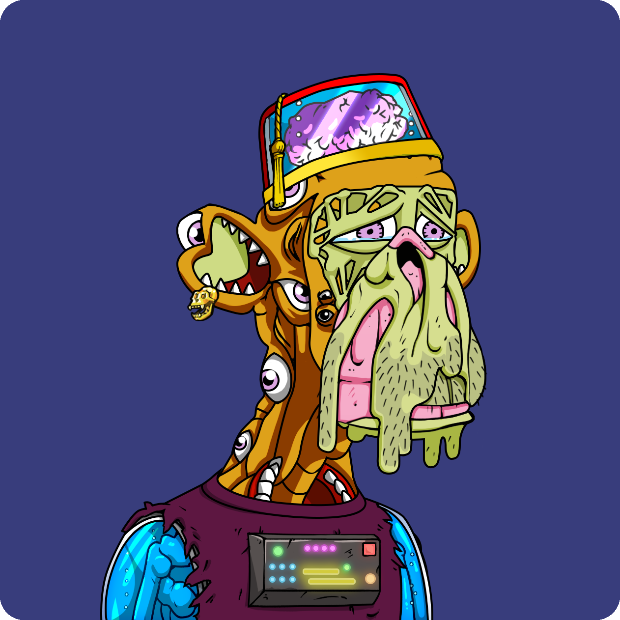 Yuga Labs - Mutant Ape Yacht Club - NFT # 36