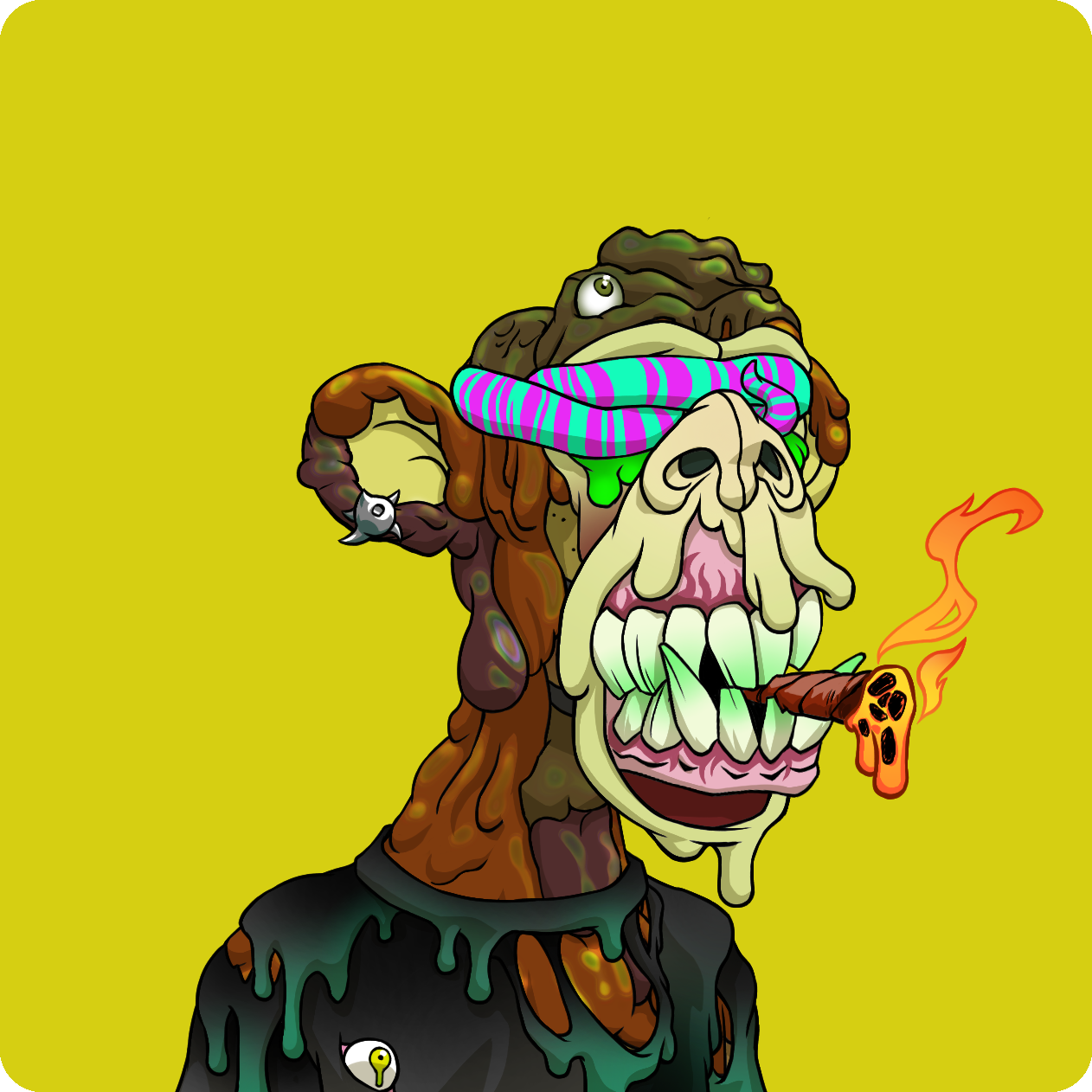 Yuga Labs - Mutant Ape Yacht Club - NFT # 2434