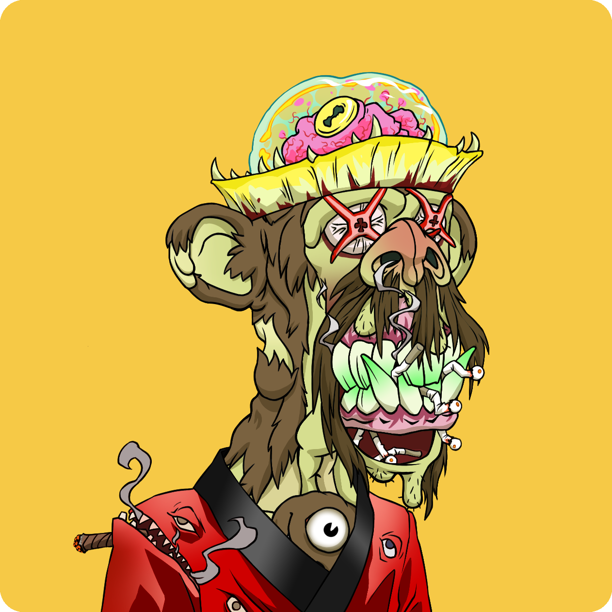 Yuga Labs - Mutant Ape Yacht Club - NFT # 15