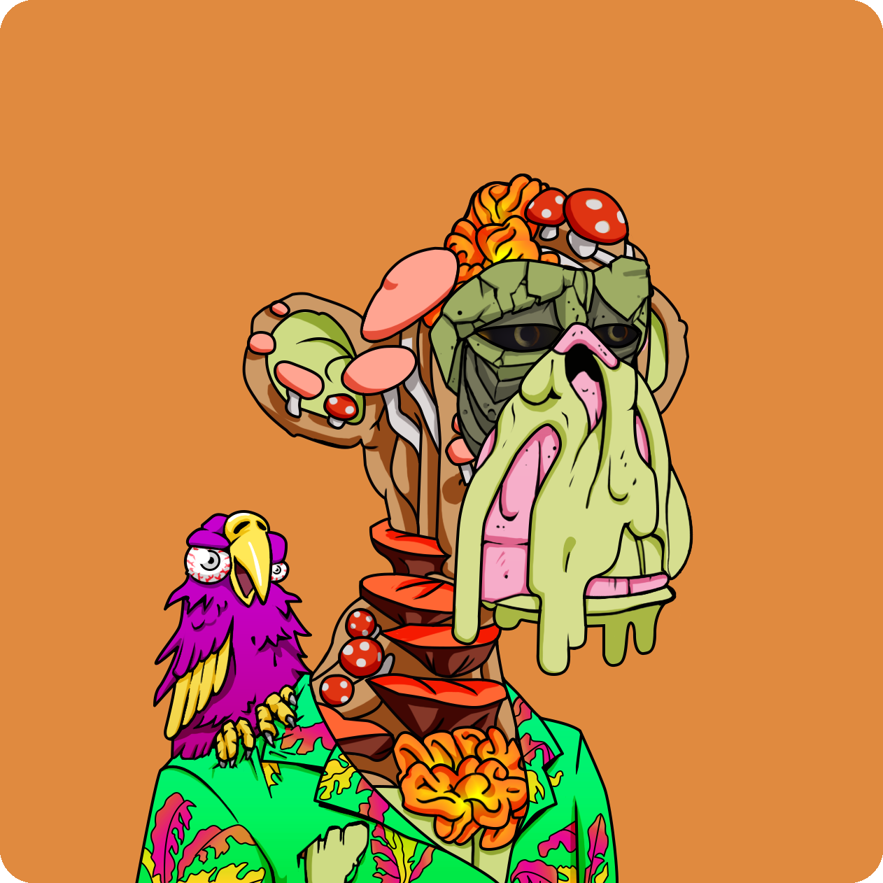 Yuga Labs - Mutant Ape Yacht Club - NFT # 860