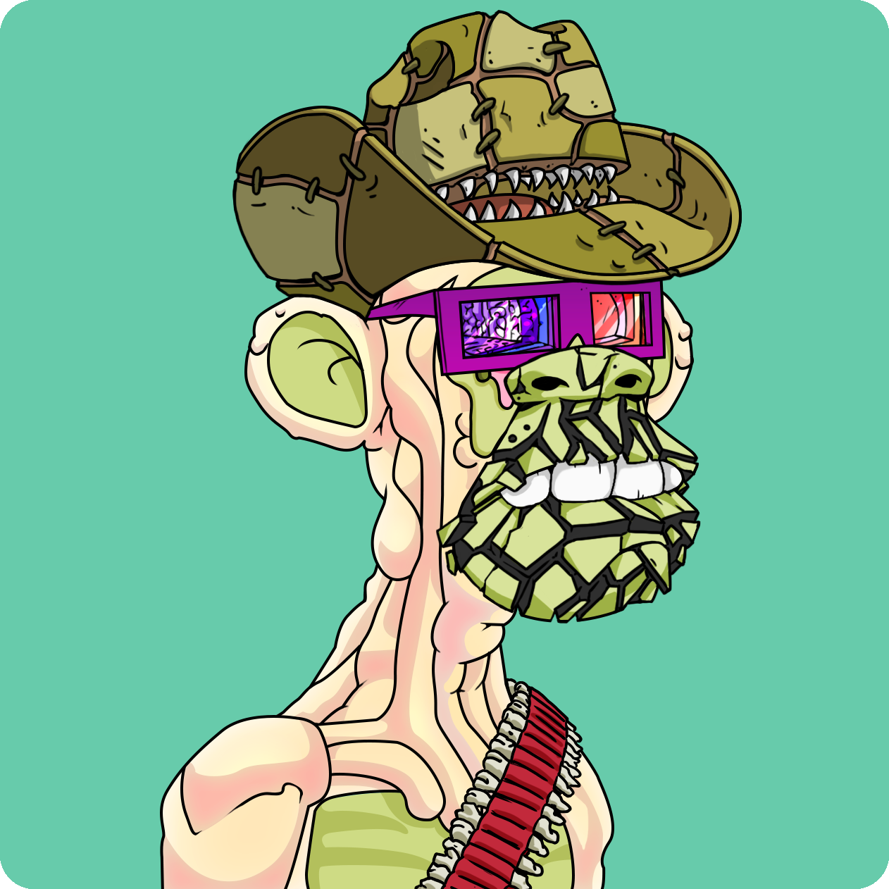 Yuga Labs - Mutant Ape Yacht Club - NFT # 15838