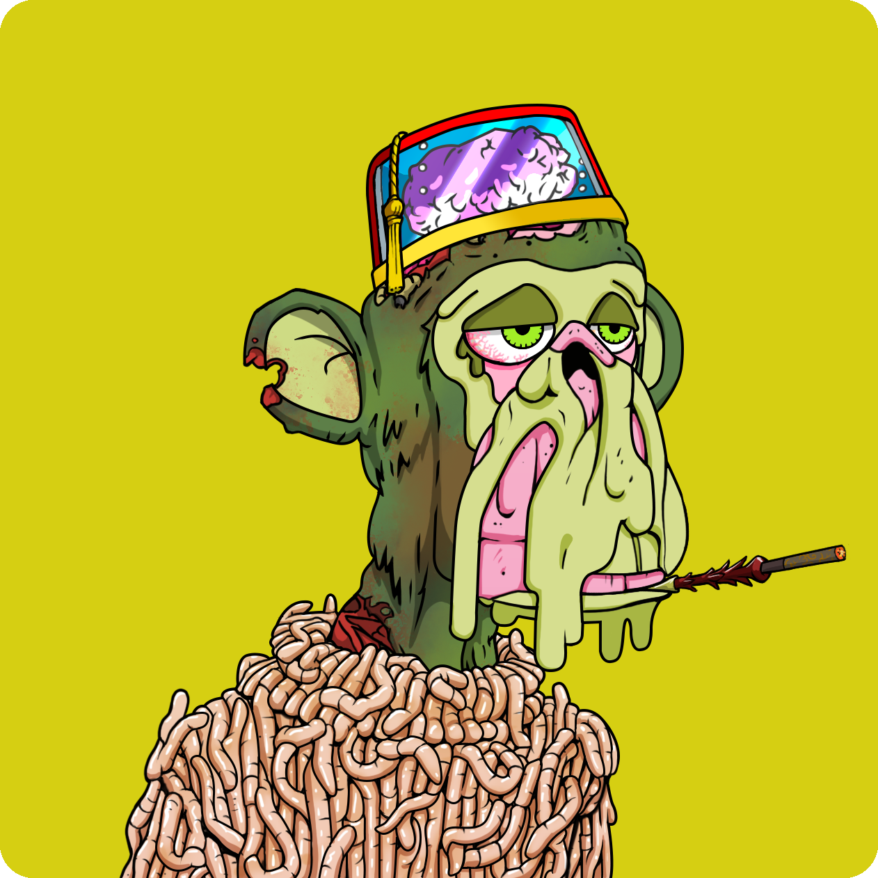 Yuga Labs - Mutant Ape Yacht Club - NFT # 17266