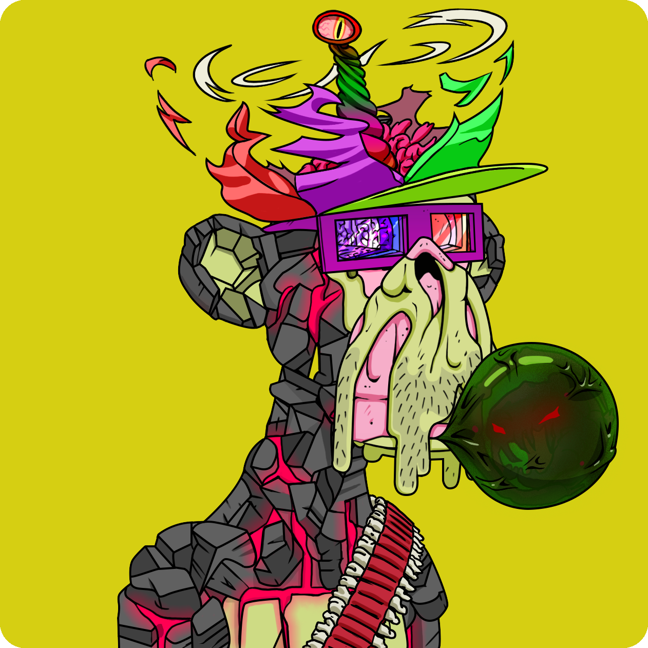 Yuga Labs - Mutant Ape Yacht Club - NFT # 25068