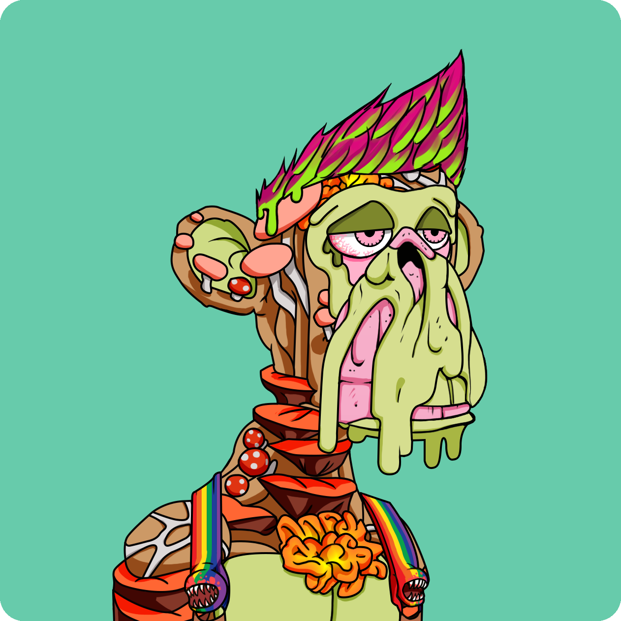 Yuga Labs - Mutant Ape Yacht Club - NFT # 8821