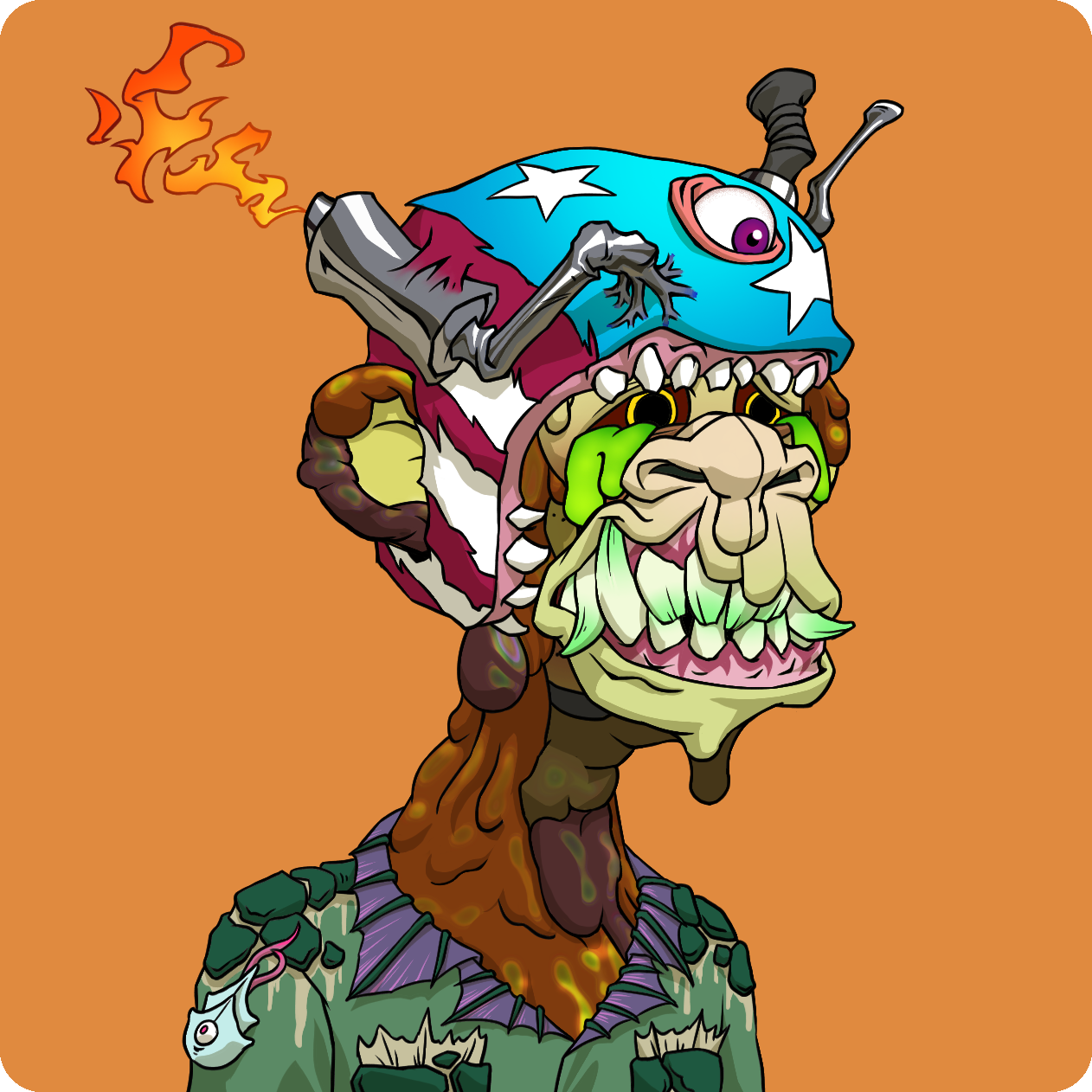 Yuga Labs - Mutant Ape Yacht Club - NFT # 12091