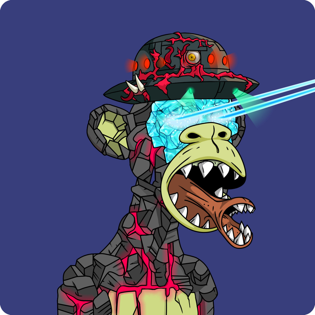 Yuga Labs - Mutant Ape Yacht Club - NFT # 3590