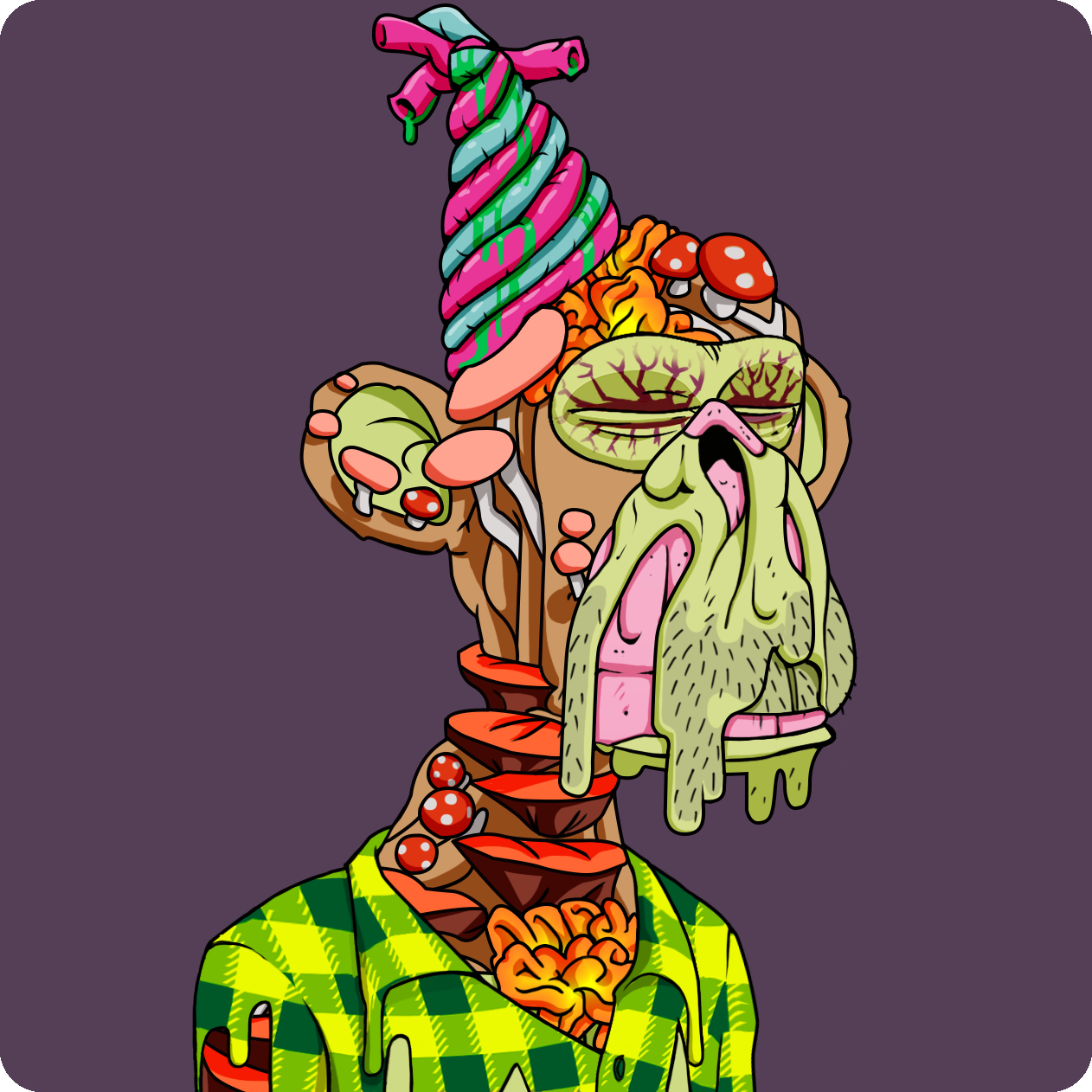 Yuga Labs - Mutant Ape Yacht Club - NFT # 4893