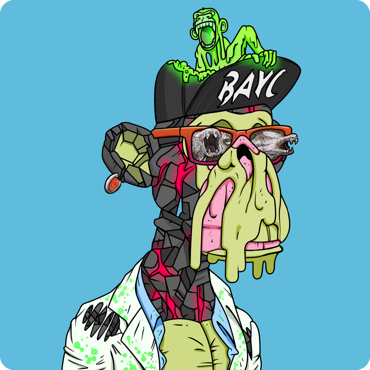 Yuga Labs - Mutant Ape Yacht Club - NFT # 1528