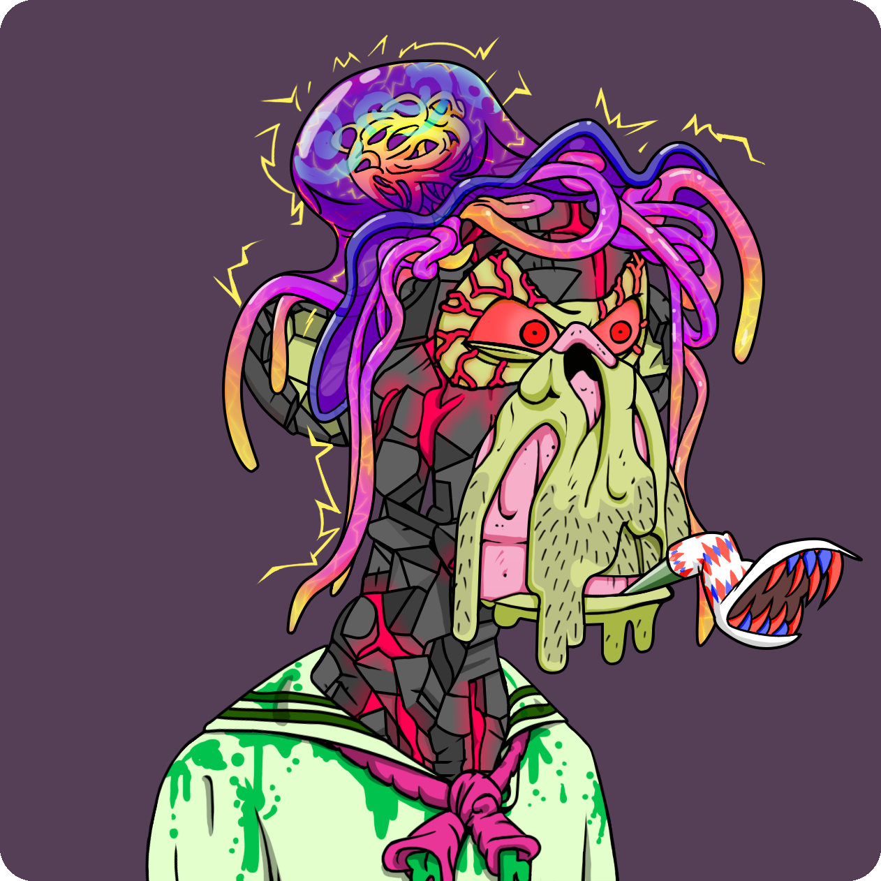 Yuga Labs - Mutant Ape Yacht Club - NFT # 12096