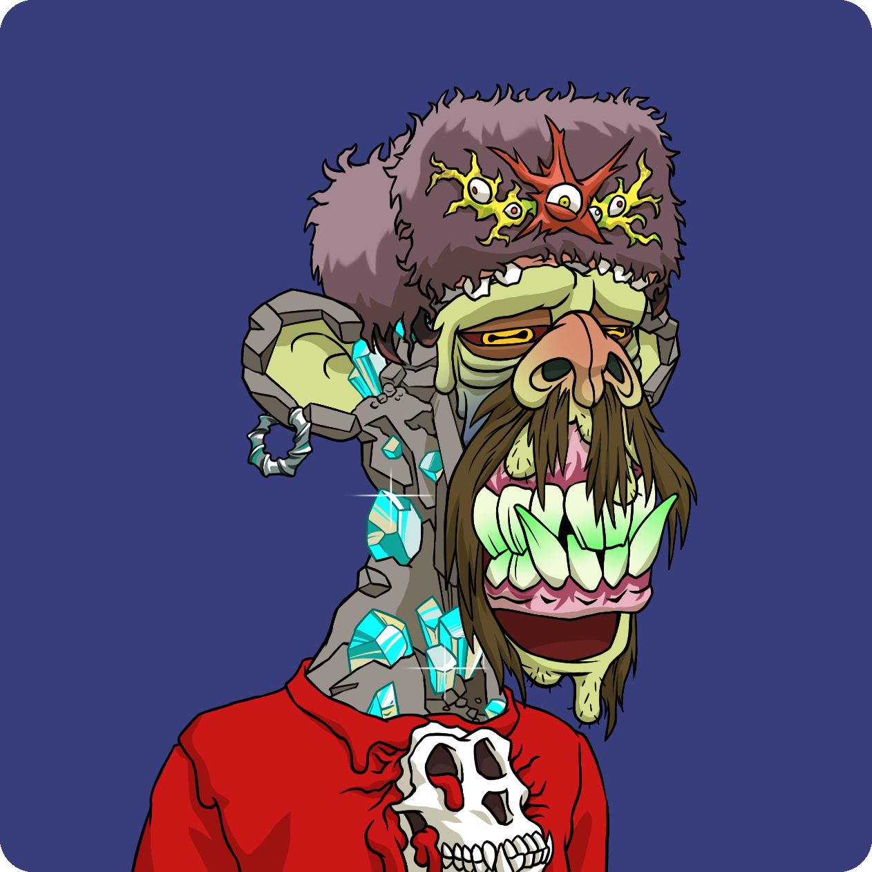 Yuga Labs - Mutant Ape Yacht Club - NFT # 3823