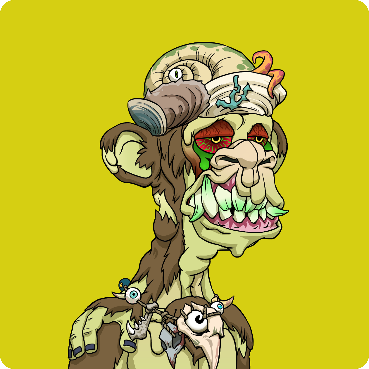 Yuga Labs - Mutant Ape Yacht Club - NFT # 4875