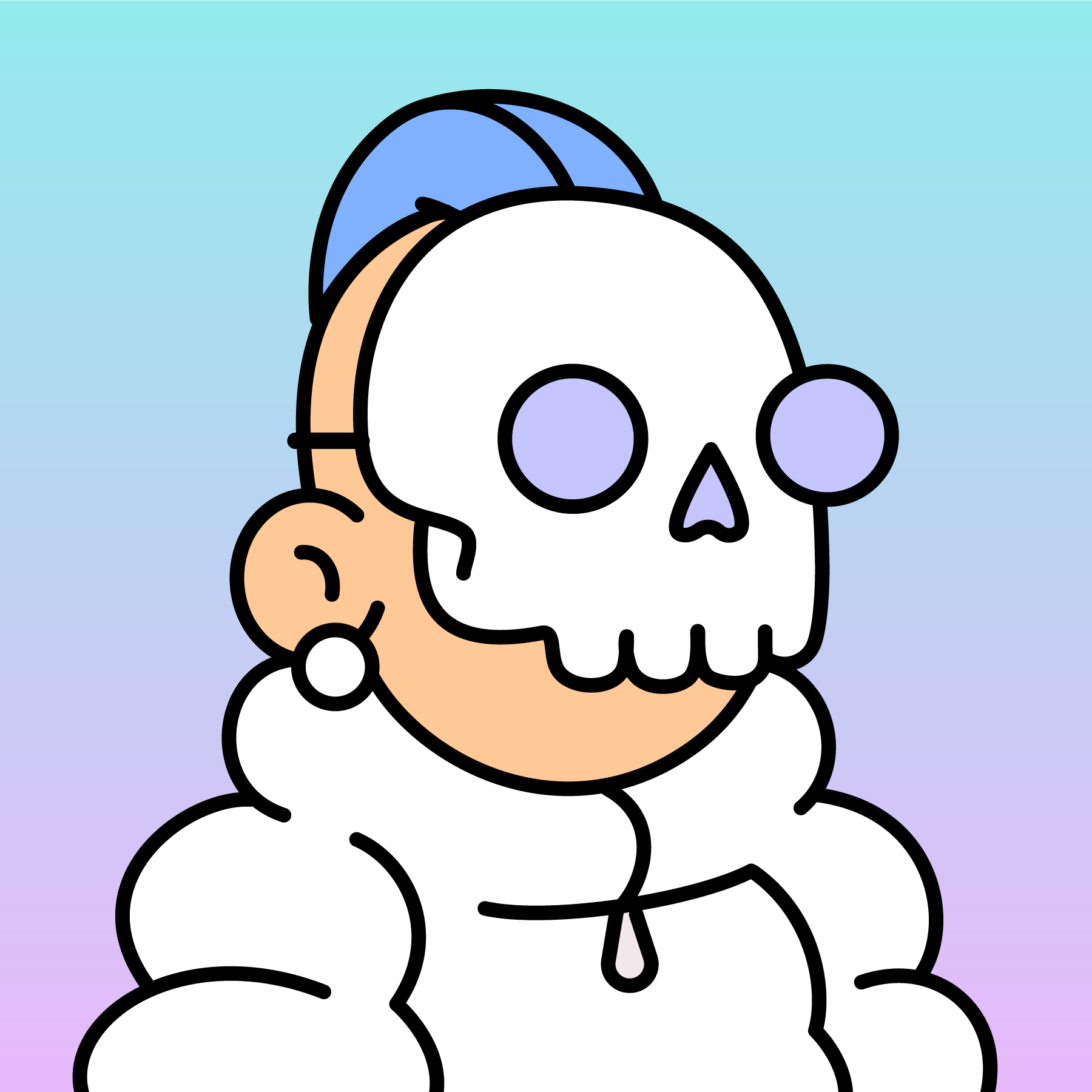 The Doodles Founders - Doodles - Doodle #3017 - NFT # 3017