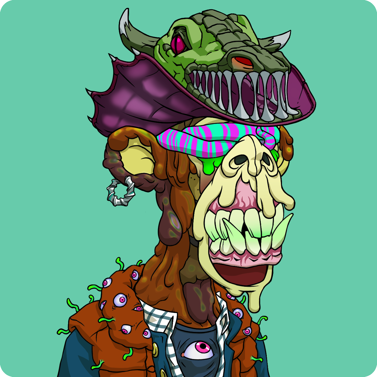 Yuga Labs - Mutant Ape Yacht Club - NFT # 10557