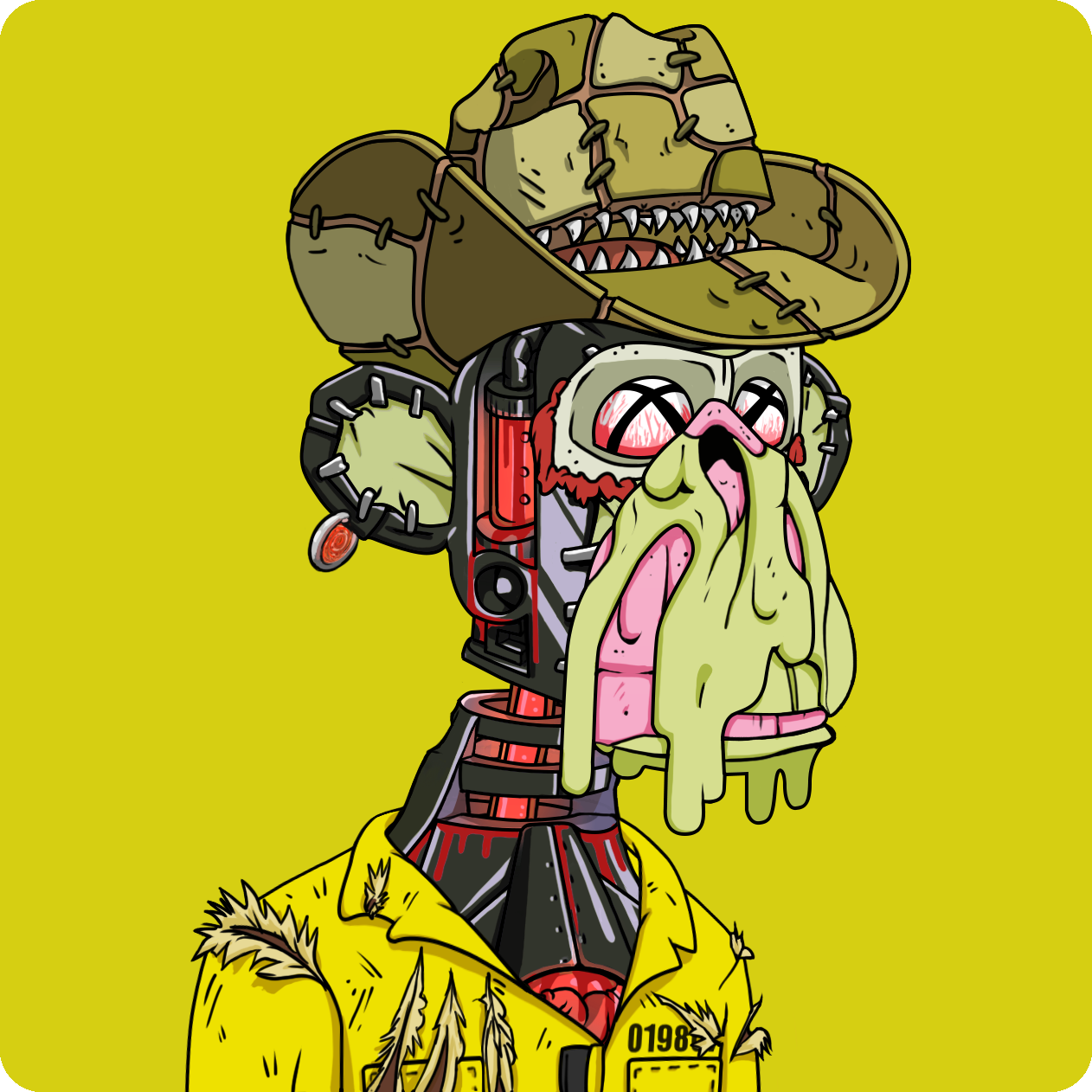 Yuga Labs - Mutant Ape Yacht Club - NFT # 3658