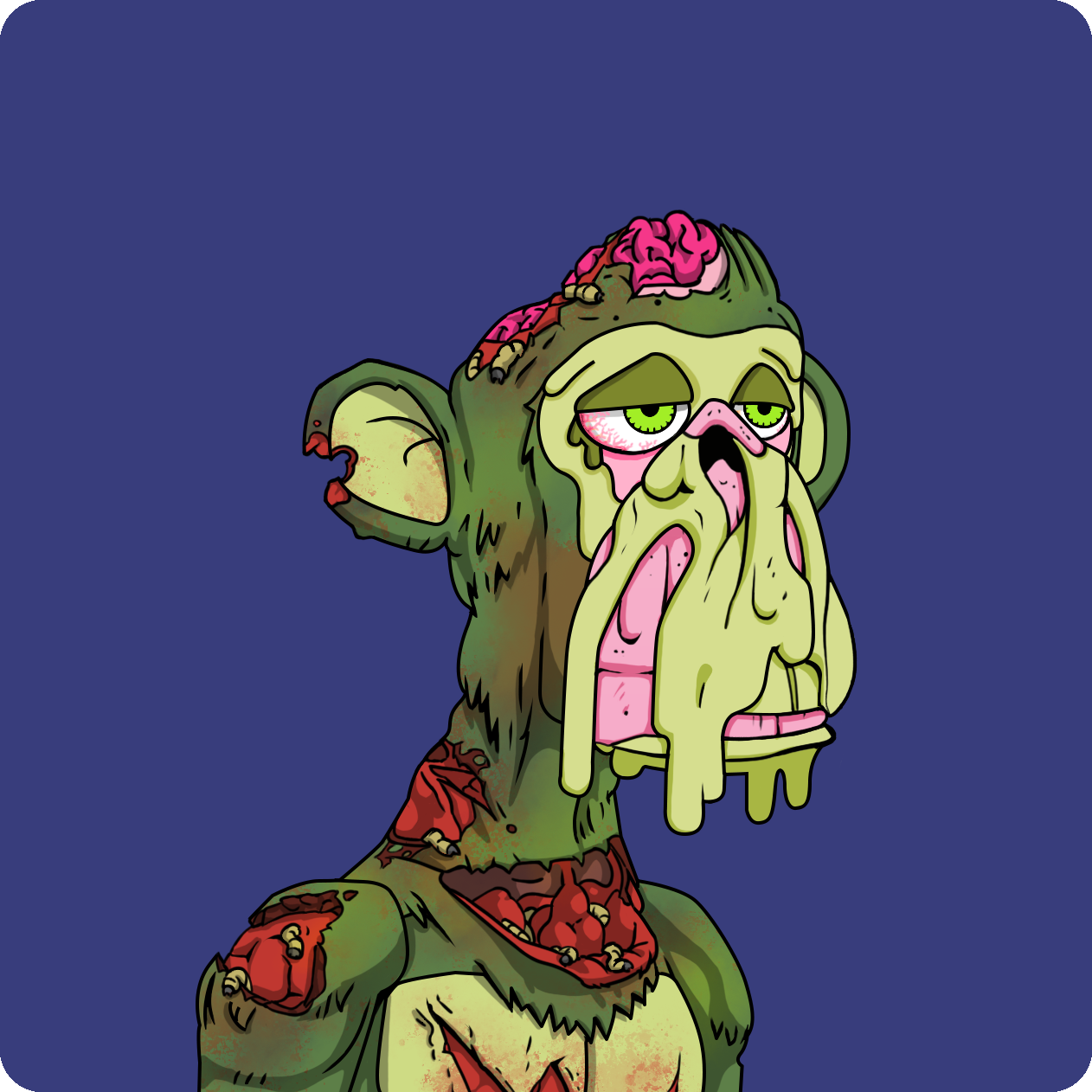 Yuga Labs - Mutant Ape Yacht Club - NFT # 9870