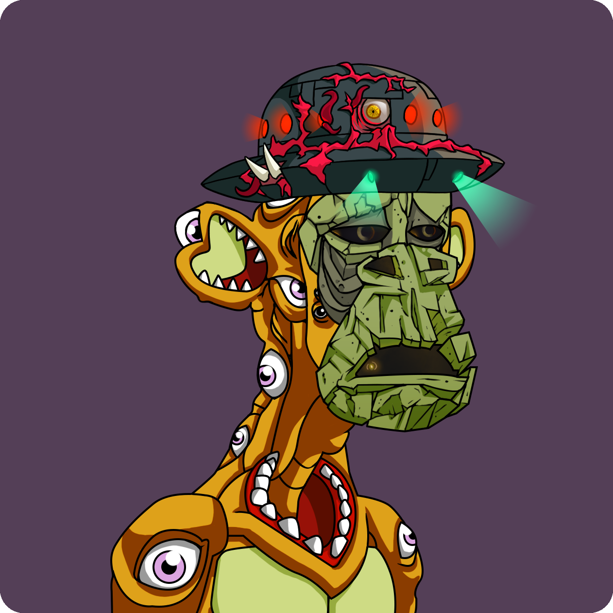 Yuga Labs - Mutant Ape Yacht Club - NFT # 3080