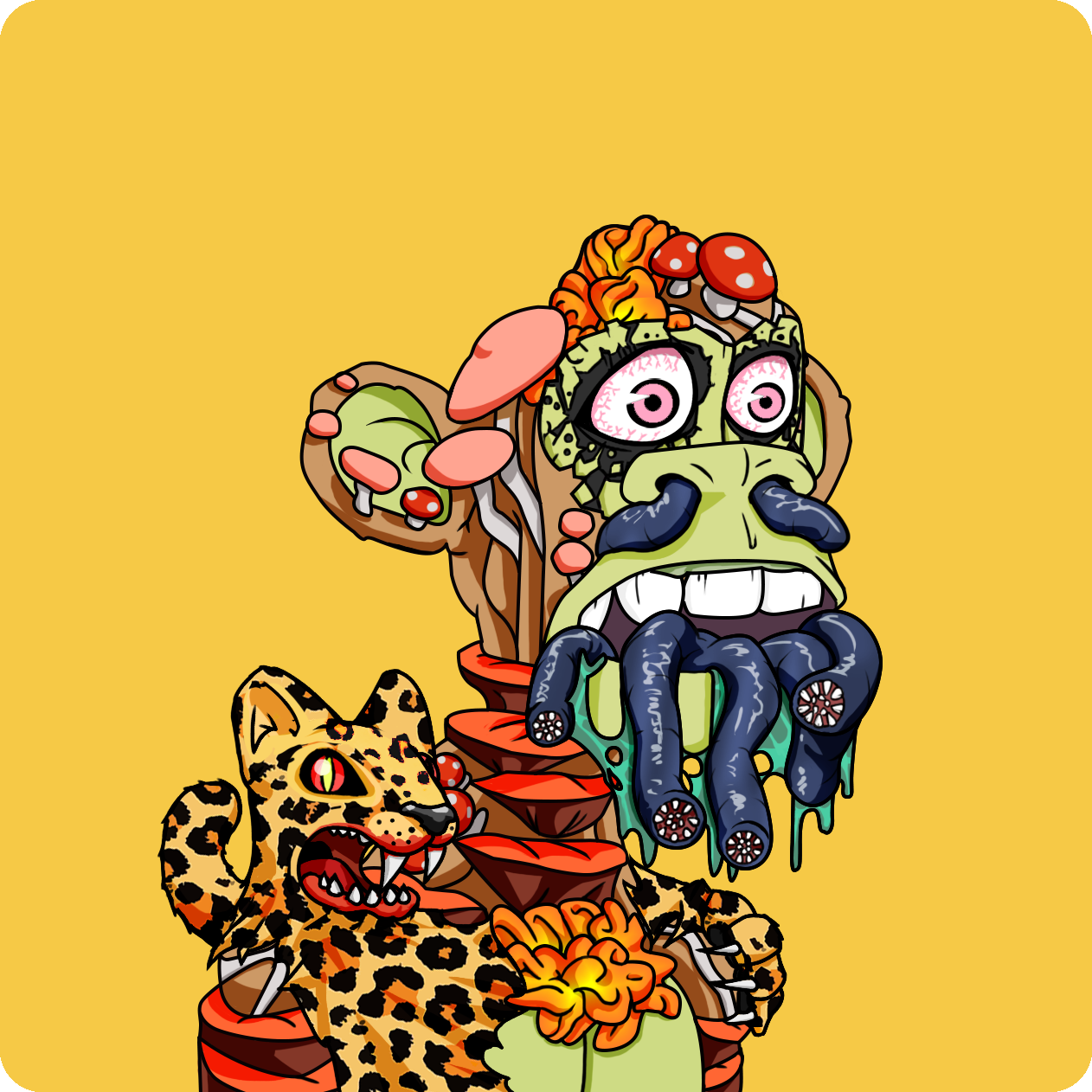 Yuga Labs - Mutant Ape Yacht Club - NFT # 22224