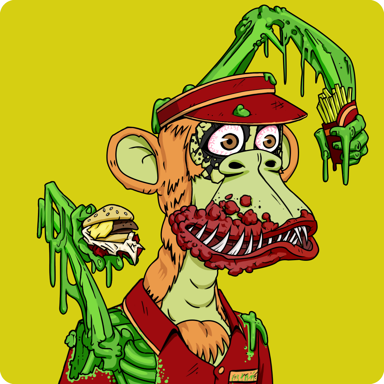 Yuga Labs - Mutant Ape Yacht Club - NFT # 15208