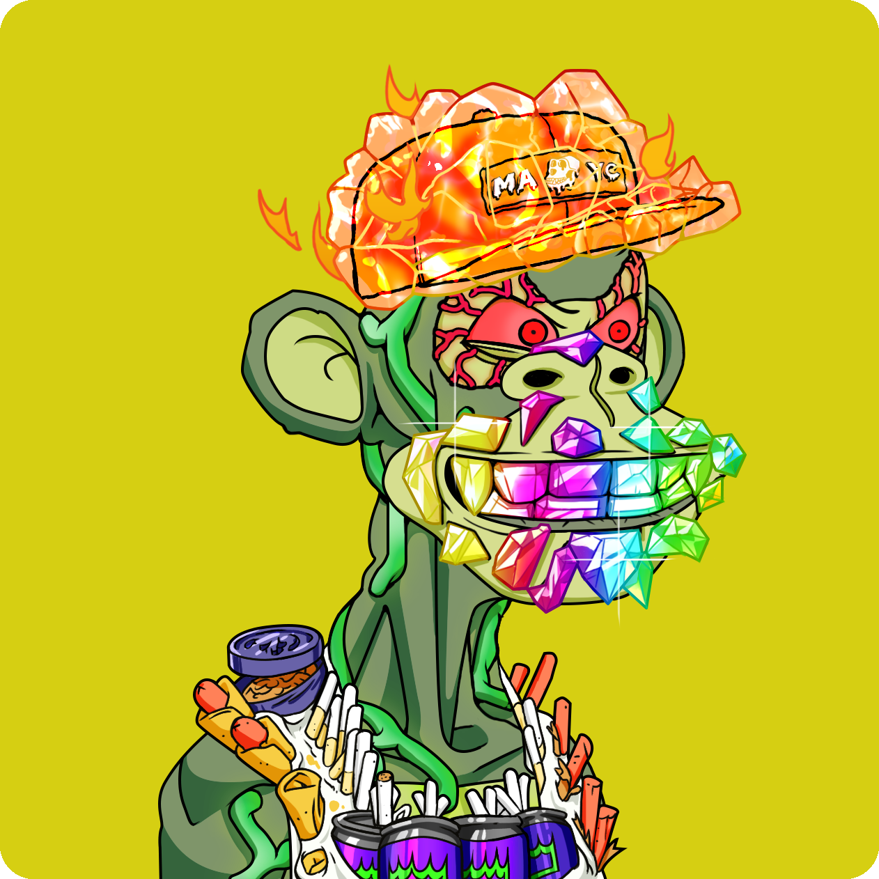 Yuga Labs - Mutant Ape Yacht Club - NFT # 26722