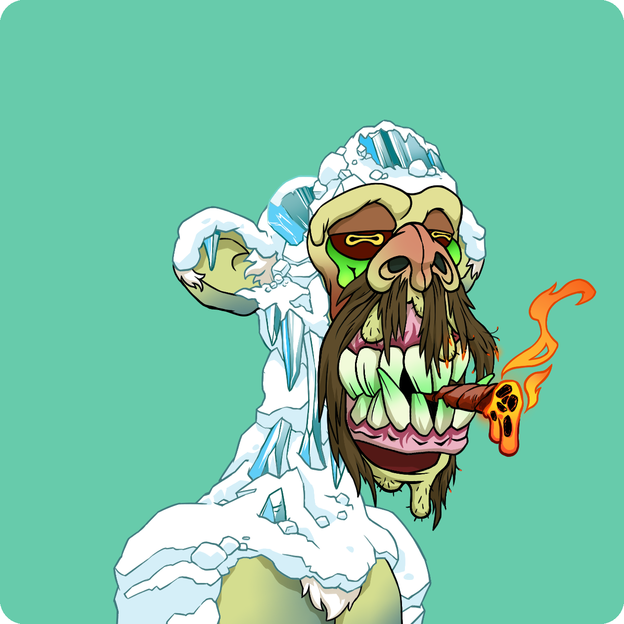 Yuga Labs - Mutant Ape Yacht Club - NFT # 8683