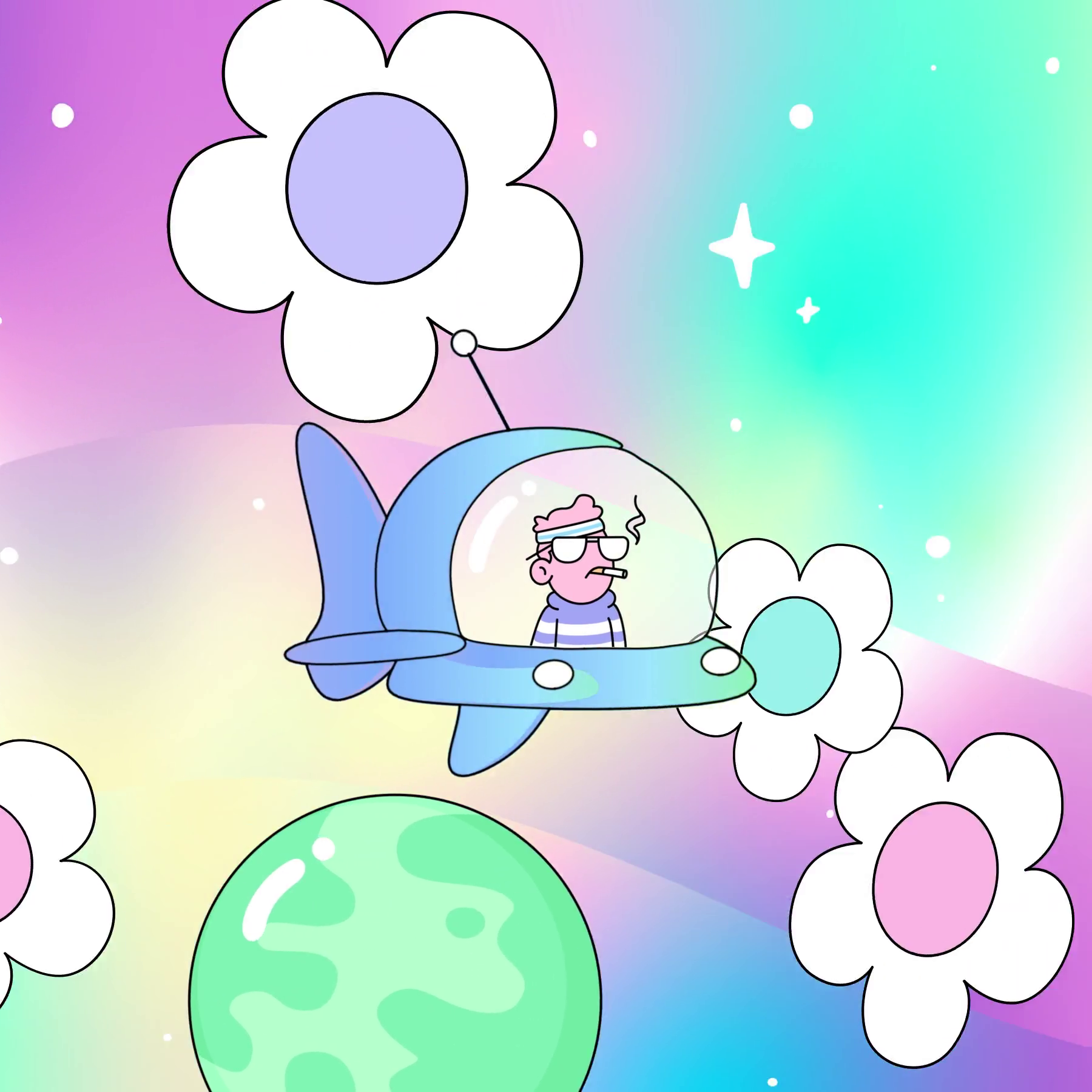 The Doodles Founders - Space Doodles - Space Doodle #9789 - NFT # 9789