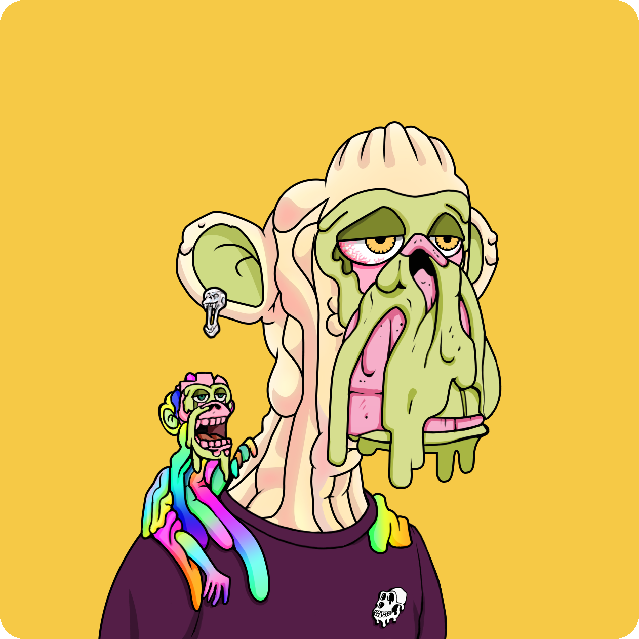 Yuga Labs - Mutant Ape Yacht Club - NFT # 9057