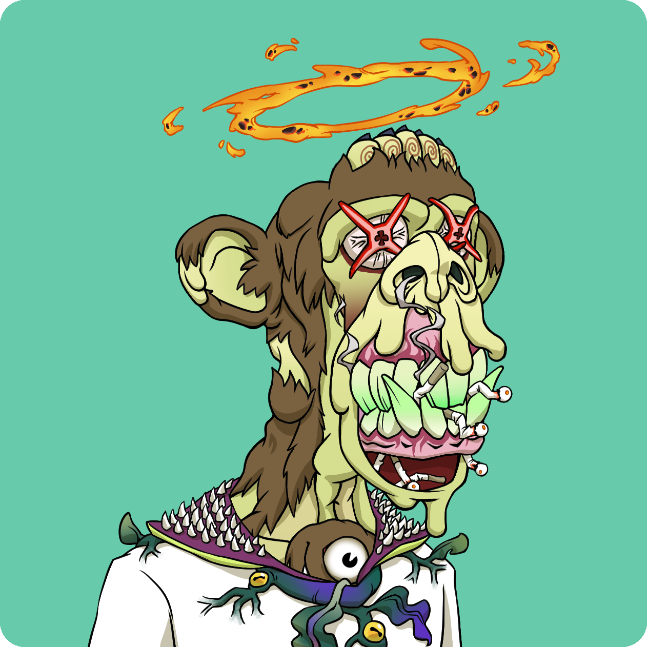 Yuga Labs - Mutant Ape Yacht Club - NFT # 1719