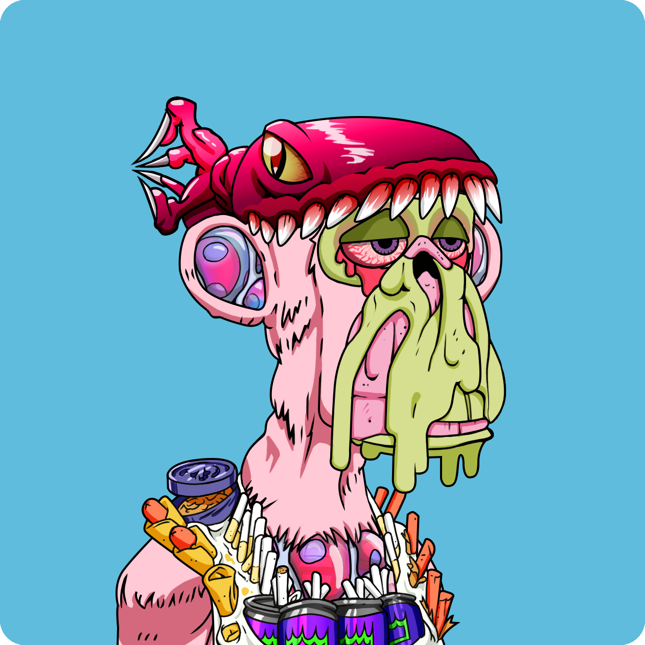 Yuga Labs - Mutant Ape Yacht Club - NFT # 12948